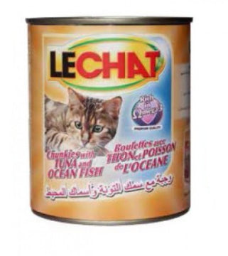 Boulettes Avec Thon Et Poisson de l'Océan Pour Chat LECHAT 800g.