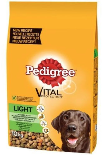 Adult Dog Biscuits With Chicken and Vegetables Light Complete Pedigree 10Kg