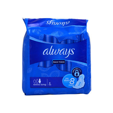 8 فوط صحية طويلة جدًا وسميكة جدًا