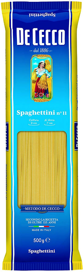 Spaghettini No. 11 DeCecco 500g