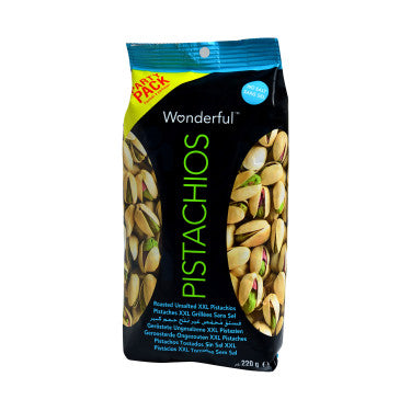 Woderful Salt Free Roasted Pistachios 220g