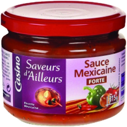 Sauce Mexicaine Forte Saveur d'ailleurs Casino  315 g