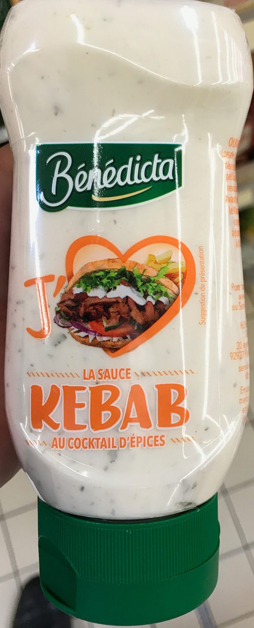 Sauce Kebab Bénedicta 245 G