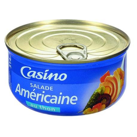 Salade Américaine au thon CASINO 250G