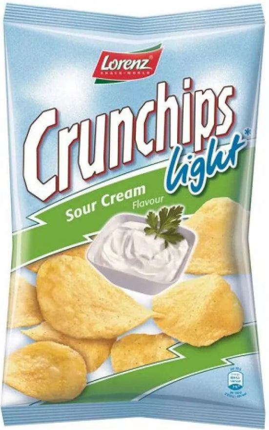 Chips Crème Fraiche Light Crunchips 90g