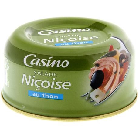 Salade Nicoise au thon CASINO 250G
