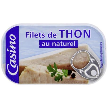 Natural Tuna Filet Casino 200 G