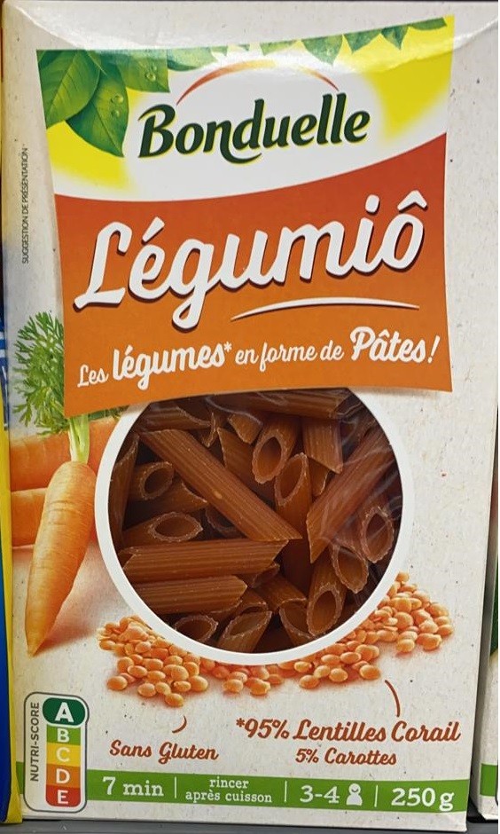 Pates Legumio Petits Pois Bonduelle 250 g