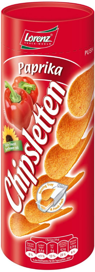Chipsletten Paprika Lorenz 100g