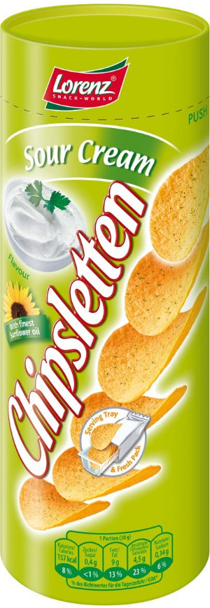 Chipsletten Fresh Cream Lorenz 100g