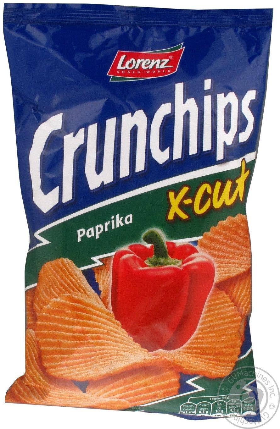 Chips Paprika X-Cut Crunchips 150g