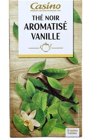 Vanilla Flavored Black Tea 25 Sachets Casino 45 g