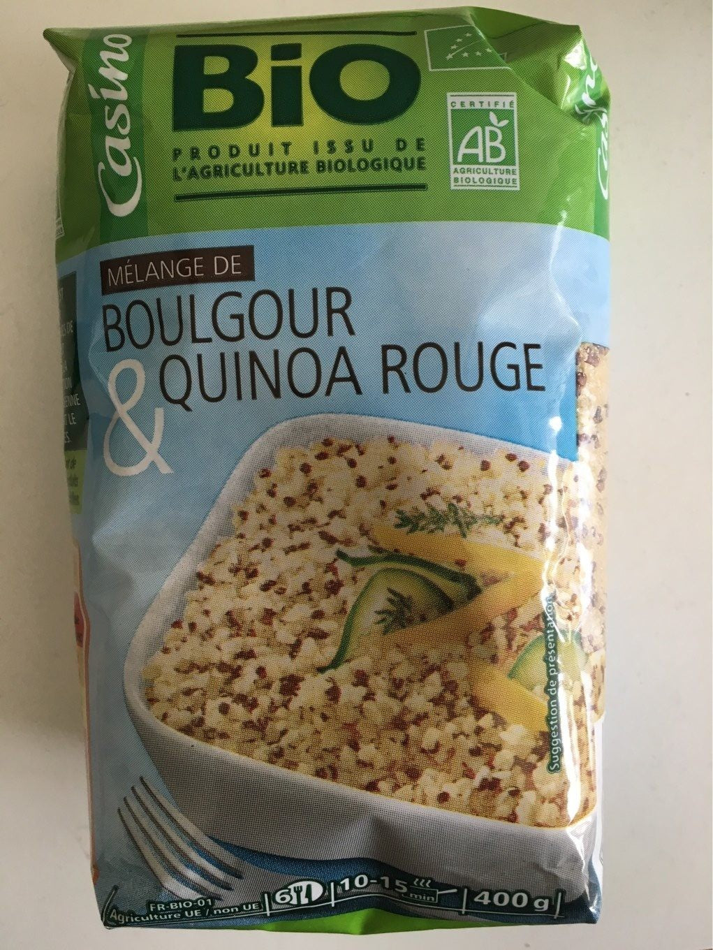 Mélange de Boulgour & Quinoa rouge Casino 400G