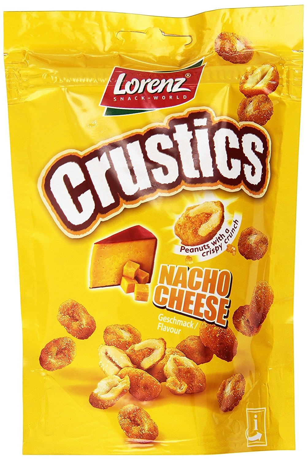 Crustics Nacho Cheese 110g Lorenz