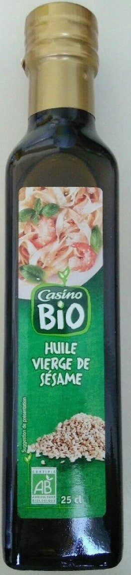Organic Sesame Oil Casino 25Cl