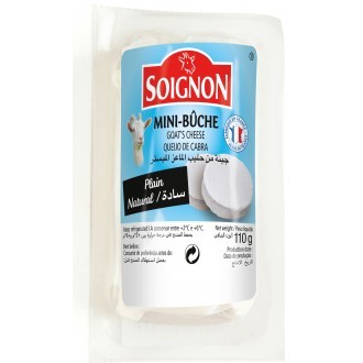 Mini-Buche Plain Goat Cheese Soignon 110 g