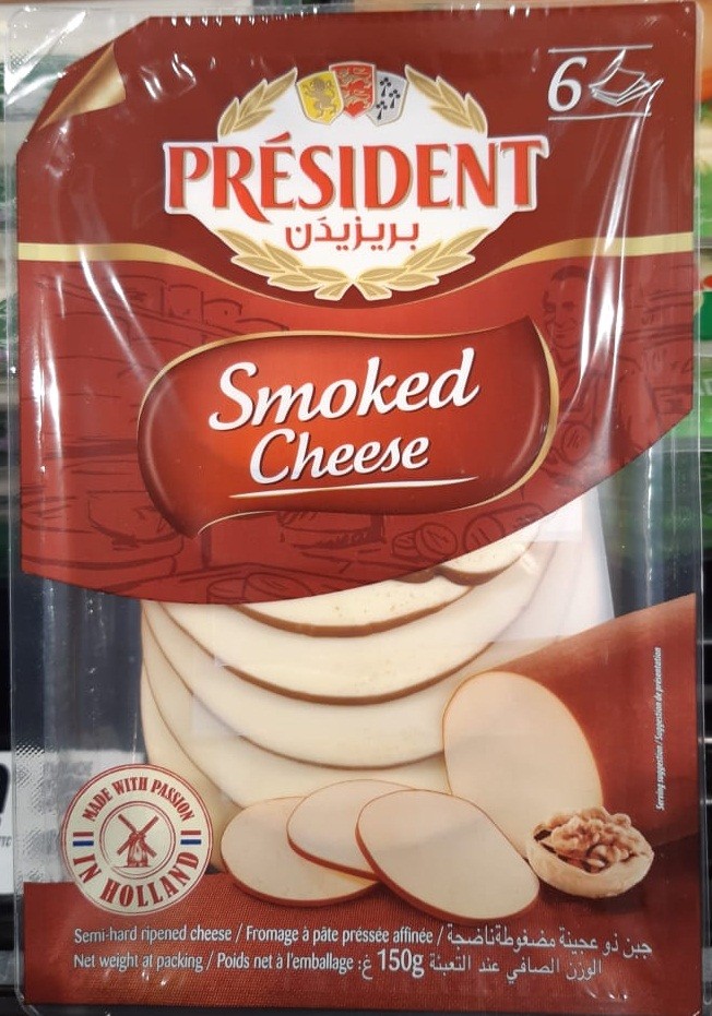 Smoked Cheese Président 150g