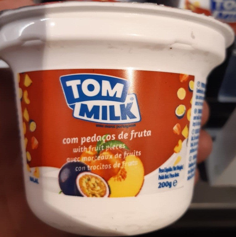 Yaourt Peche Passion Tom Milk  200 g