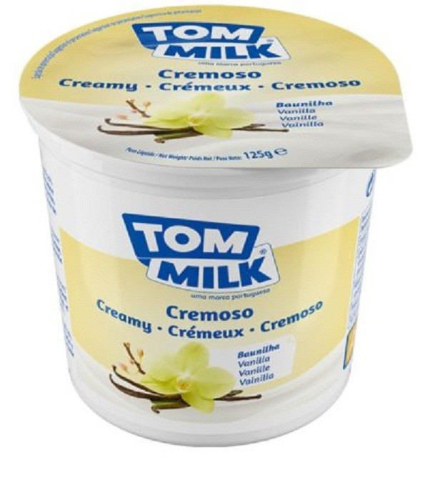 Yoghurt Vanilla Tom Milk 125 g
