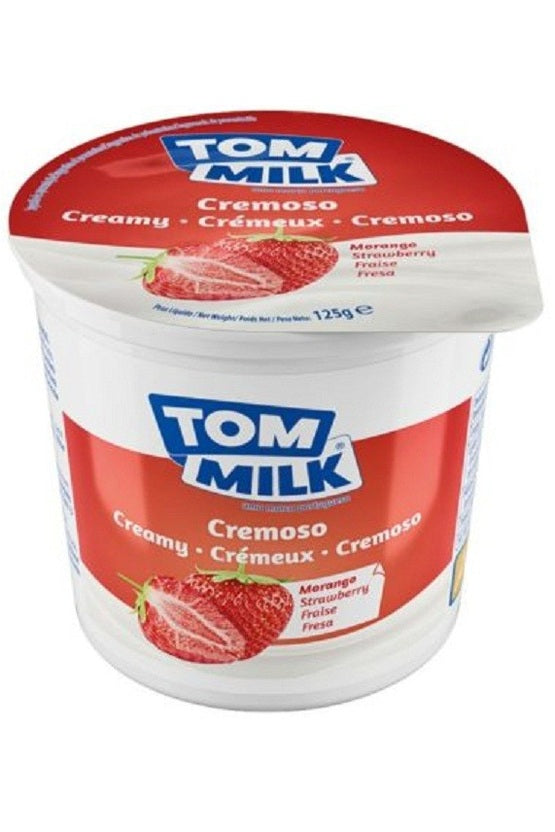 Yaourt Fraise Tom Milk 125 g