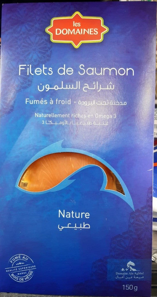 Filet de Saumon Fumé Les Domaines 100g