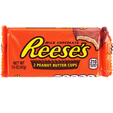 Reese's Gluten Free 2 Peanut Butter &amp; Milk Chocolate Cups 42g