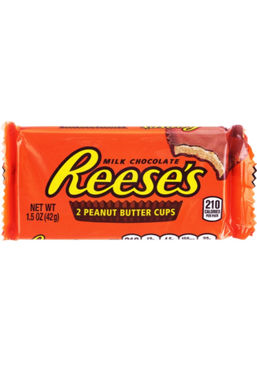 2 كوب ريسيز خالي من الغلوتين بزبدة الفول السوداني وشوكولاتة الحليب 42 جرام