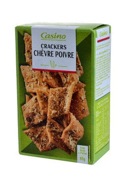 CASINO goat and pepper crackers 65G