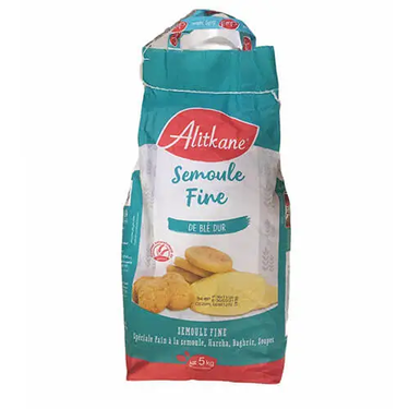 Fine Durum Wheat Semolina AL ITKANE 5 kg