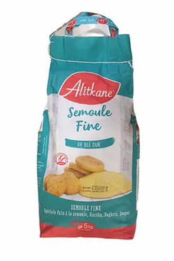 سميد القمح القاسي الناعم الاتكان 5 كجم