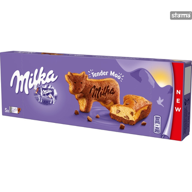 5 Tender Cow Milka Biscuits 140g