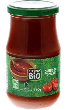 Casino Organic Tomato Coulis 350 g