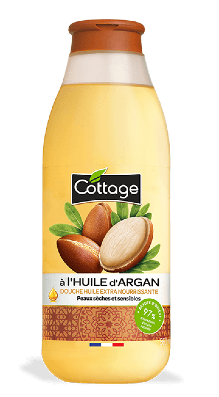 Extra Nourishing Shower Gel with Cottage Argan Oil 560ml