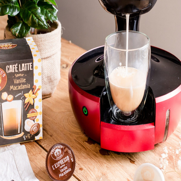 16 Vanilla Flavor Capsules Macadamia Colombus Coffee and Co (Dolce Gusto)