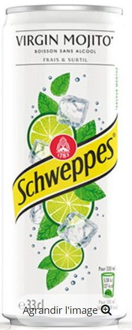 Virgin Mojito Schweppes 33 cl