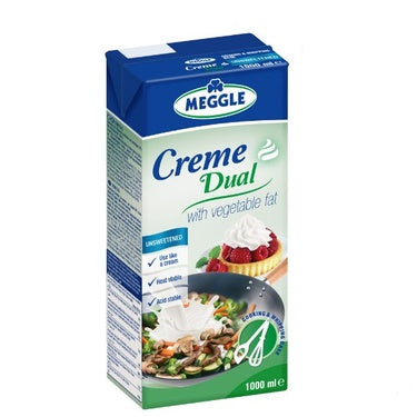 Crème Dual Pâtisserie & Cuisine Meggle 1L