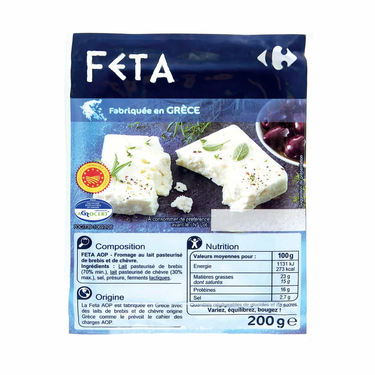 Carrefour Greek Feta 200 g