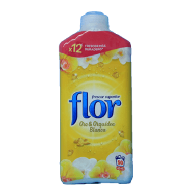 Concentrated water softener Flor Orchid gold and white (70 washes) 1.540L