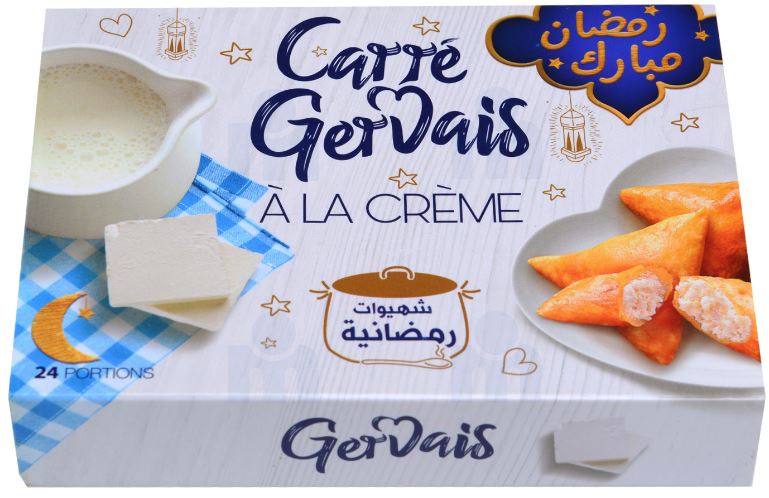 Queso Crema Procesado Gervais 24 Porciones