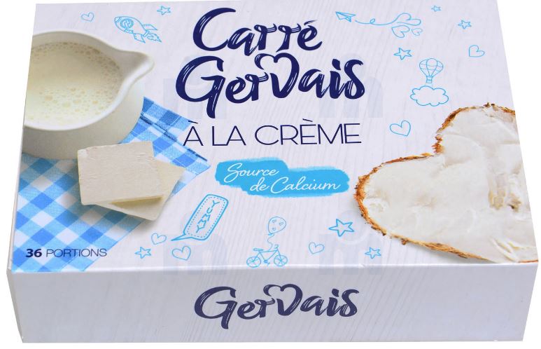 Processed Cream Cheese Gervais 36 Servings