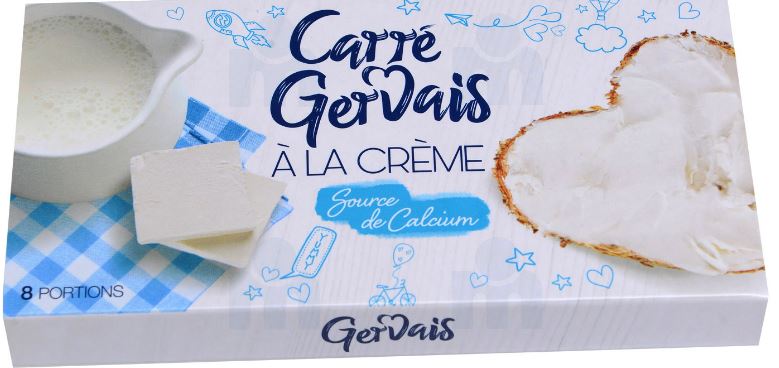 Queso Crema Procesado Gervais 8 Porciones