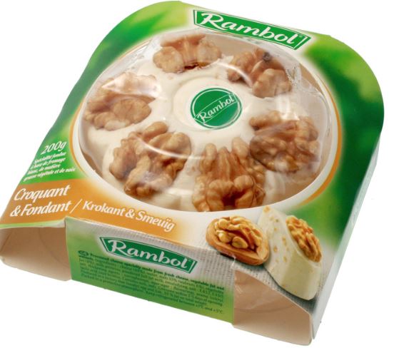 Processed Cheese with Walnuts Rambol 125g