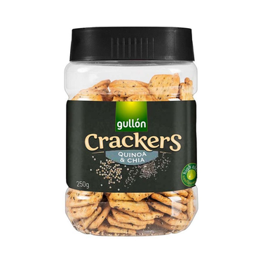 Mini Biscuits Crackers with Quinoa and Chia Gullon 250 g