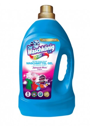 Gel Lavant Color Japanische Blume  Der Waschkönig CG 4 L (133 Lavages)