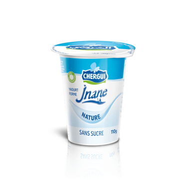 Jnane Nature Yoghurt Without Sugar Chergi 4 Pots x110g