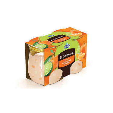 Tangerine and Lemon Dessert Le Gourmand 2x125g - CHERGUI