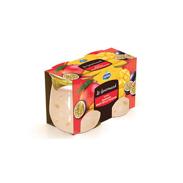 Mango and Passion Fruit Dessert Le Gourmand 2x125g - CHERGUI
