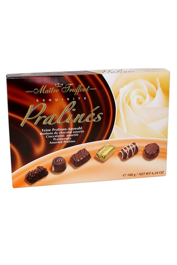 Assortment of Pralines Exquisite Maitre Truffout 180g