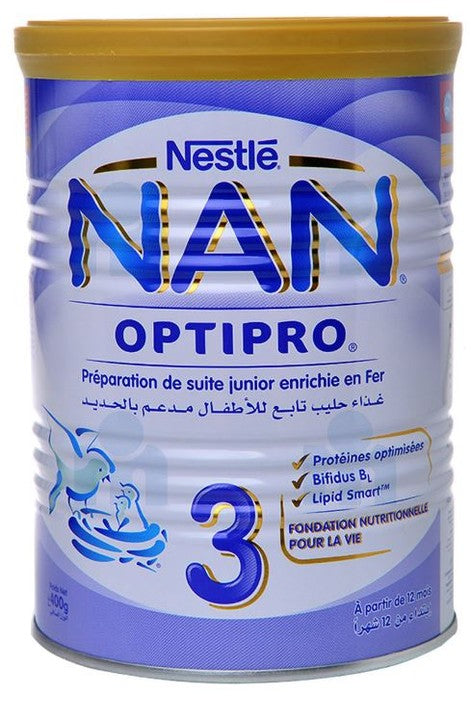Growth milk Optipro 3 Nan 400g