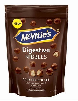 Nibbles Digestivos de Chocolate Negro McVitie's 120g